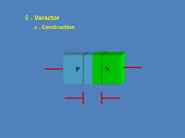 . Varactor . Construction