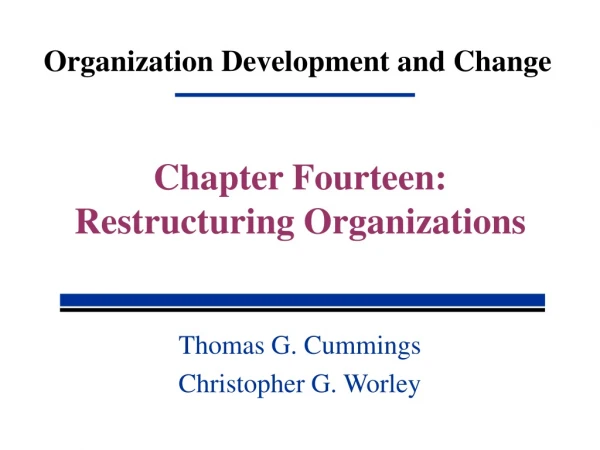 Organization Development and Change