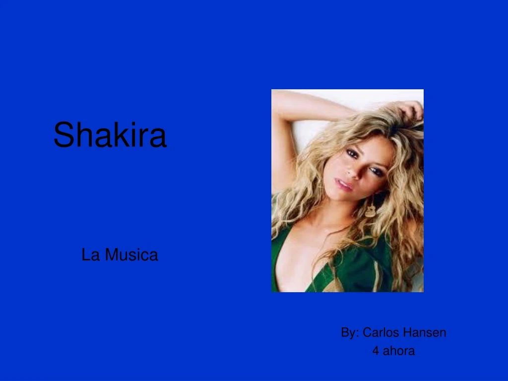 shakira