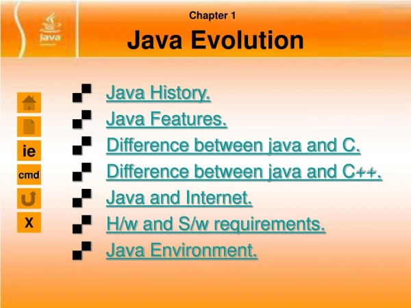 Java Evolution