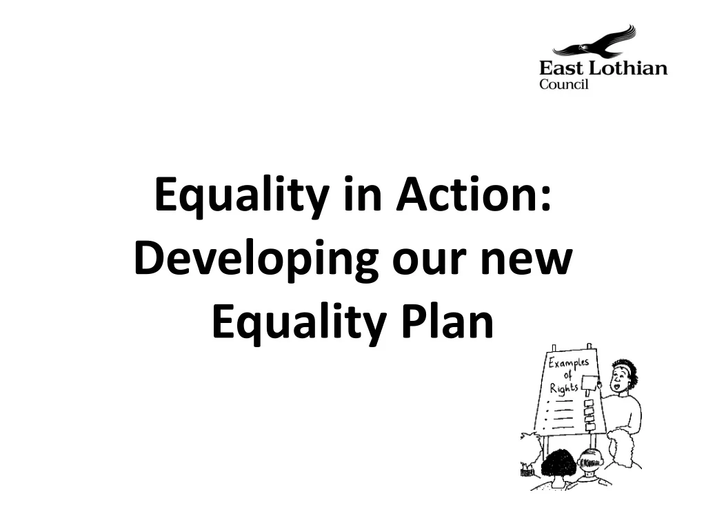 equality in action developing our new equality plan