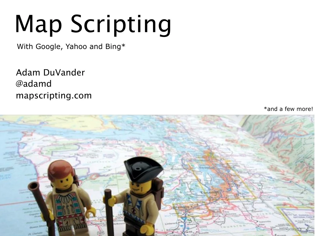 map scripting