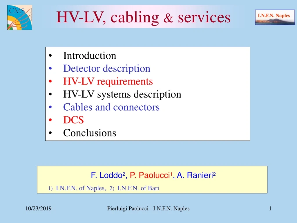 hv lv cabling services