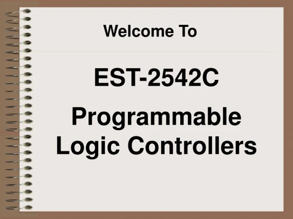 EST-2542C Programmable Logic Controllers