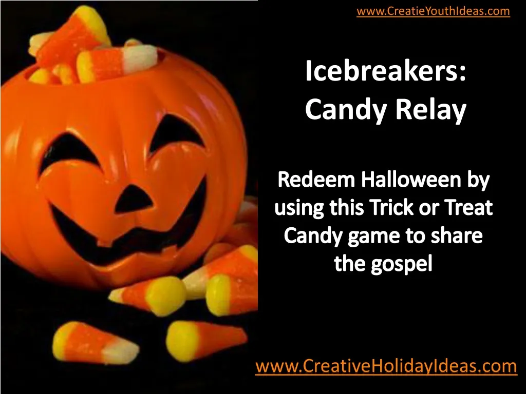 icebreakers candy relay