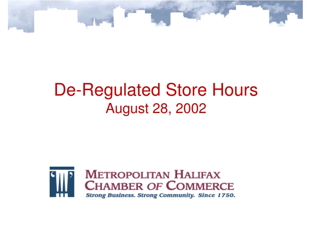 de regulated store hours august 28 2002