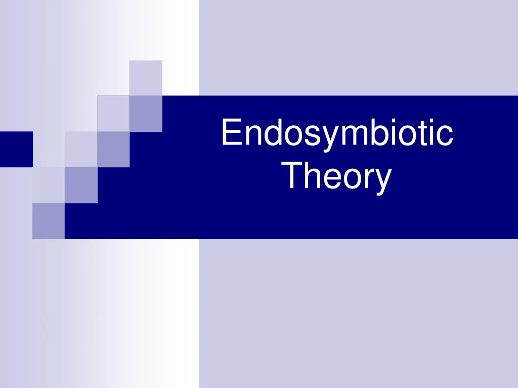 endosymbiotic theory