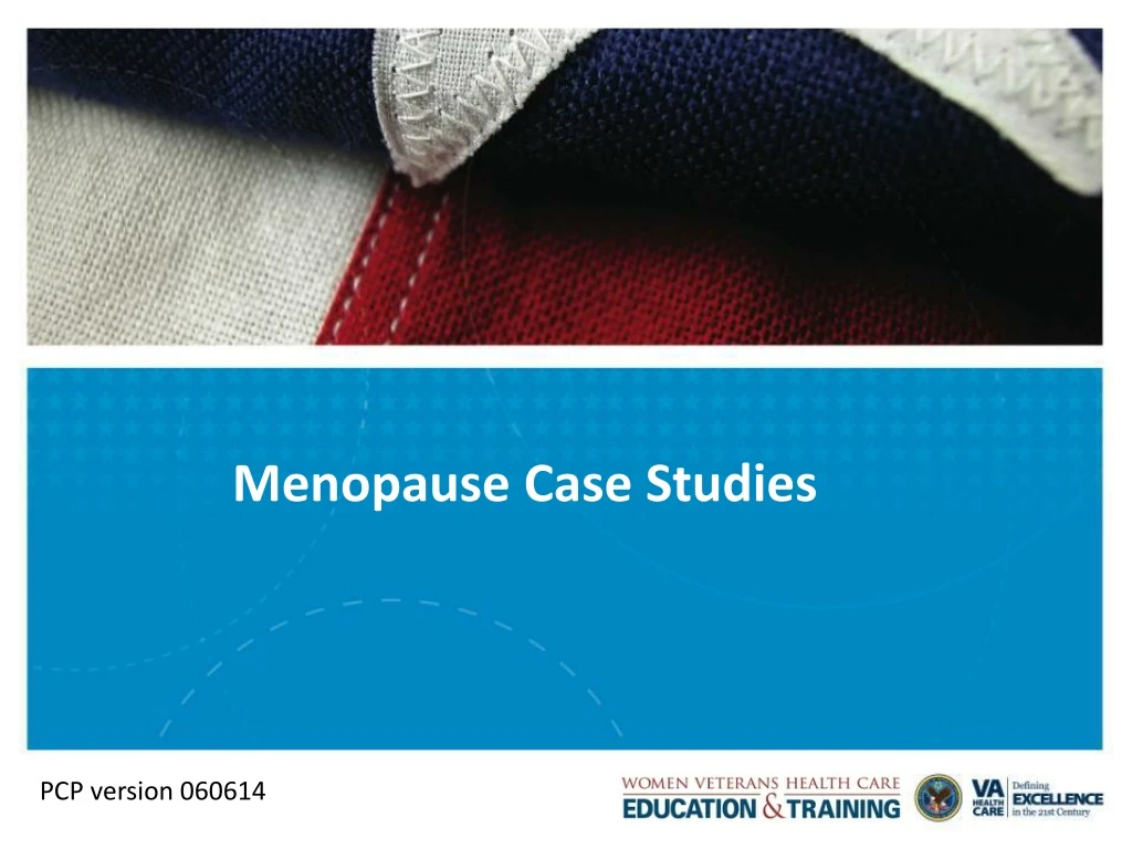 menopause case studies