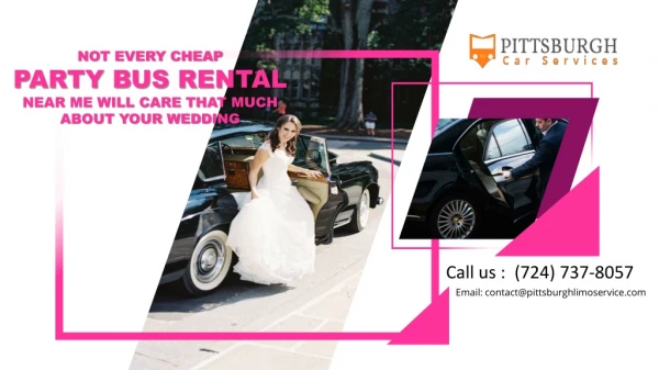Not Every Cheap Party Bus Rental Near Me Will Care That Much About Your Wedding