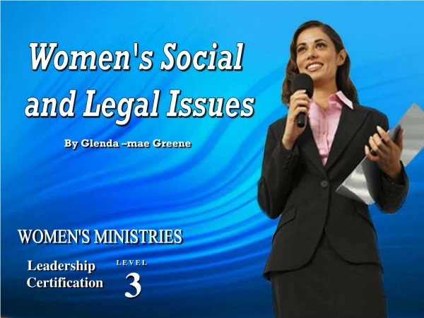 Women's Social and Legal Issues