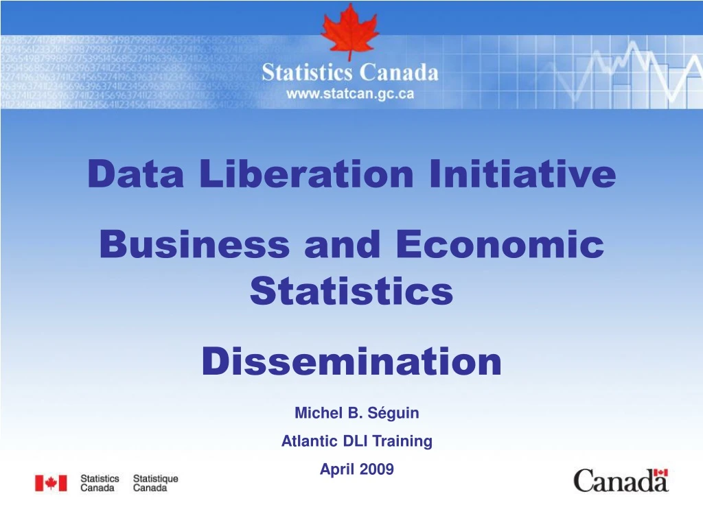 data liberation initiative business and economic