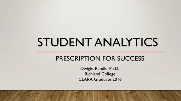 Student Analytics