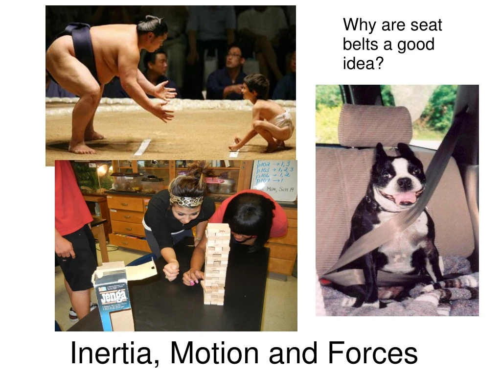 inertia motion and forces