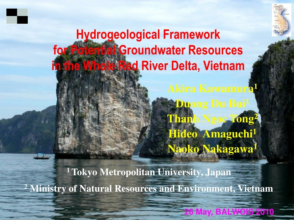 hydrogeological framework for potential