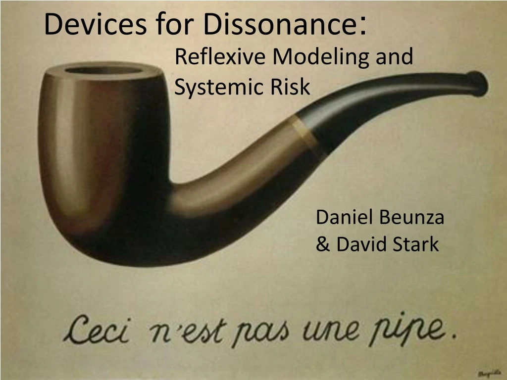 devices for dissonance