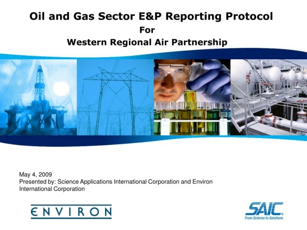 Oil and Gas Sector E&amp;P Reporting Protocol