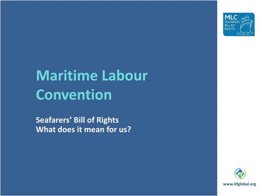 maritime labour convention