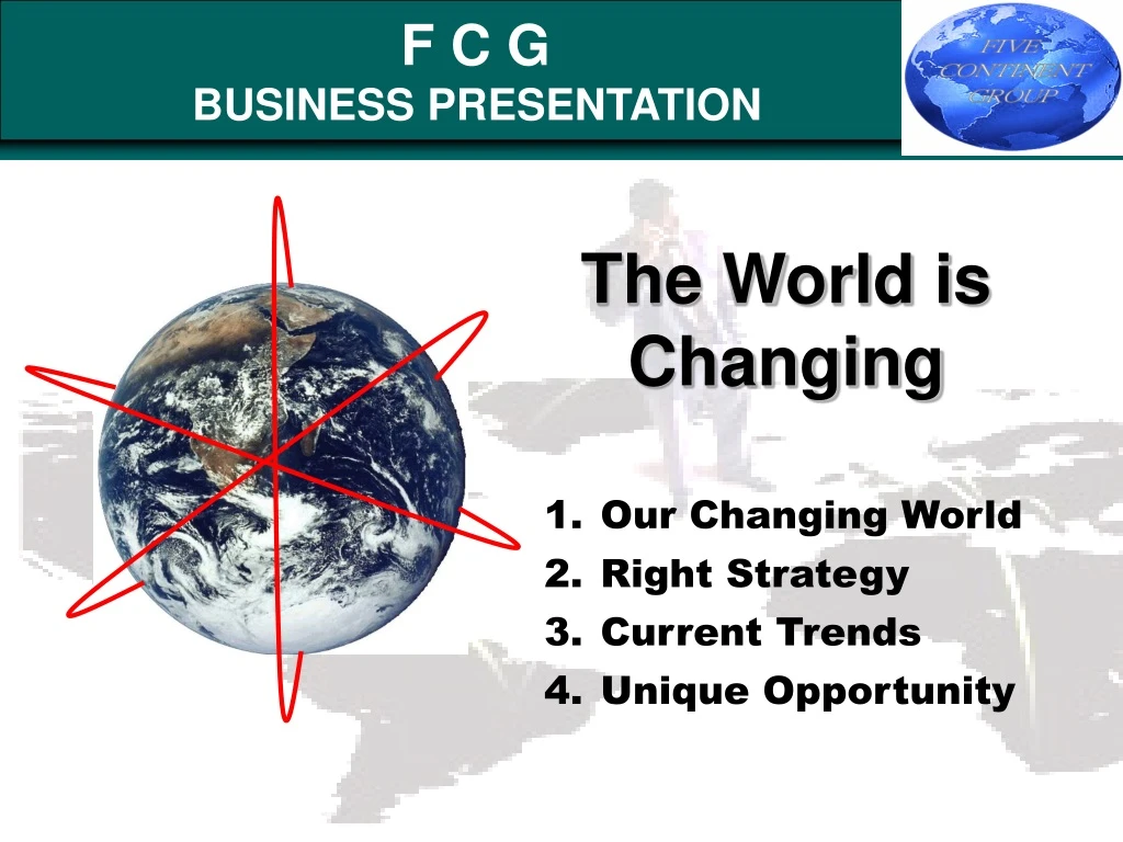 f c g business presentation