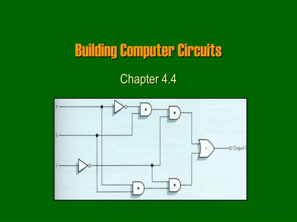 Building Computer Circuits