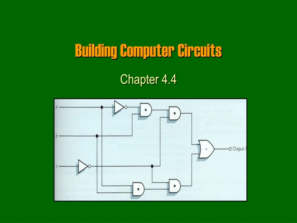 building computer circuits