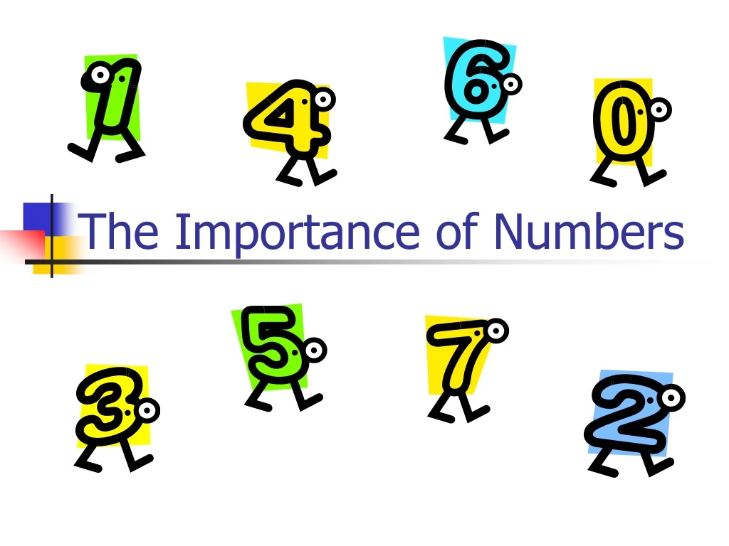 the importance of numbers