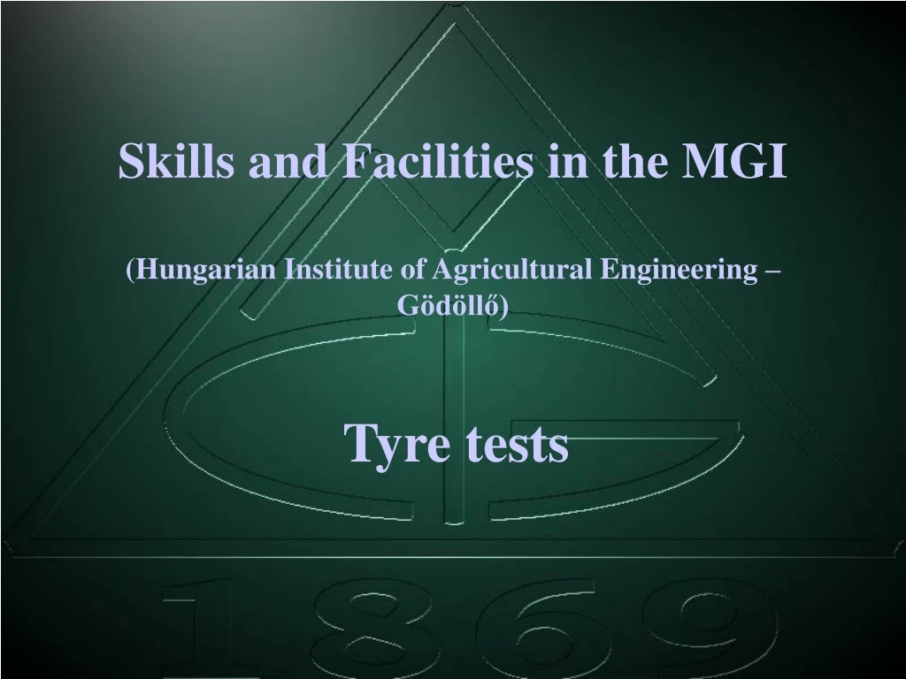 skills and facilities in the mgi hungarian