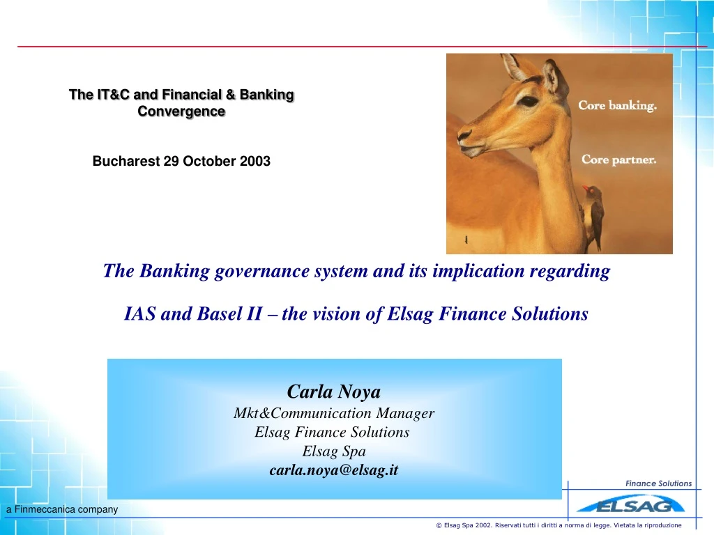 the it c and financial banking convergence