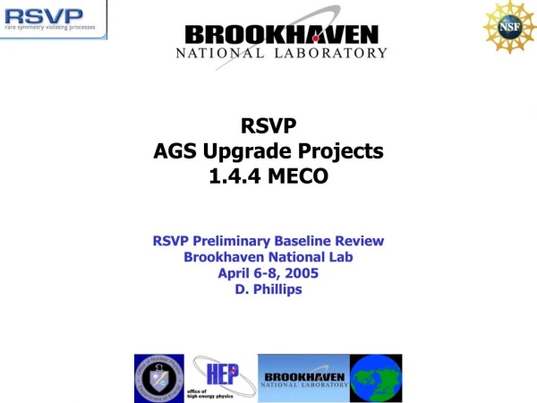 RSVP AGS Upgrade Projects 1.4.4 MECO