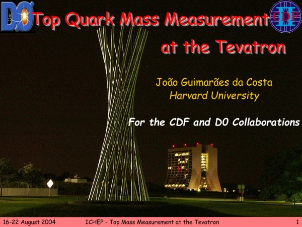 Top Quark Mass Measurement