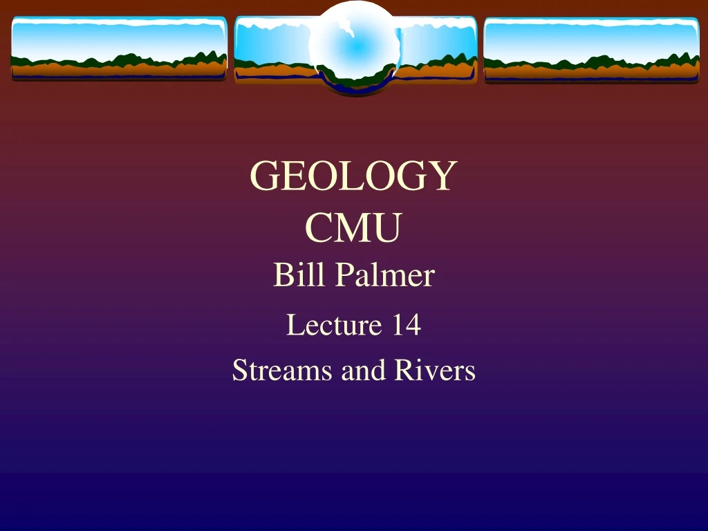 geology cmu bill palmer