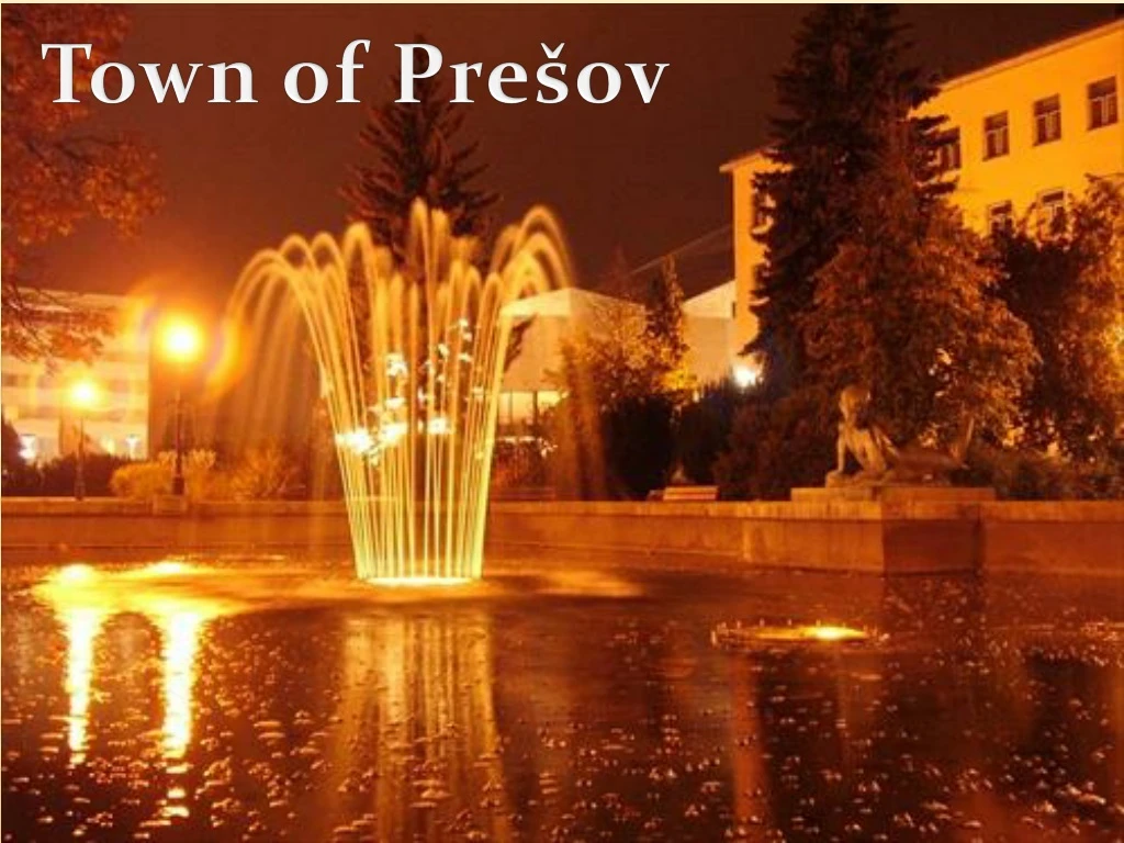 town of pre ov