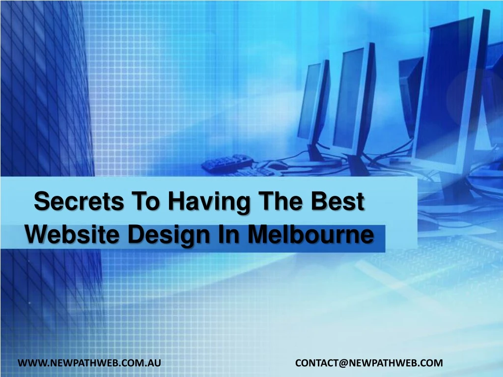 secrets to having the best website design