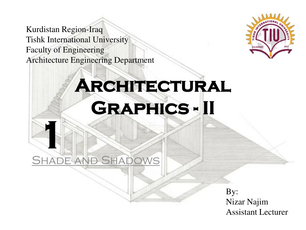 architectural graphics ii