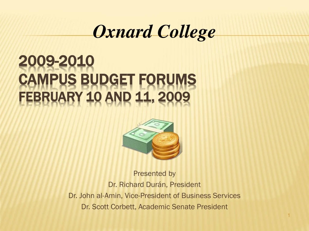 2009 2010 campus budget forums february 10 and 11 2009