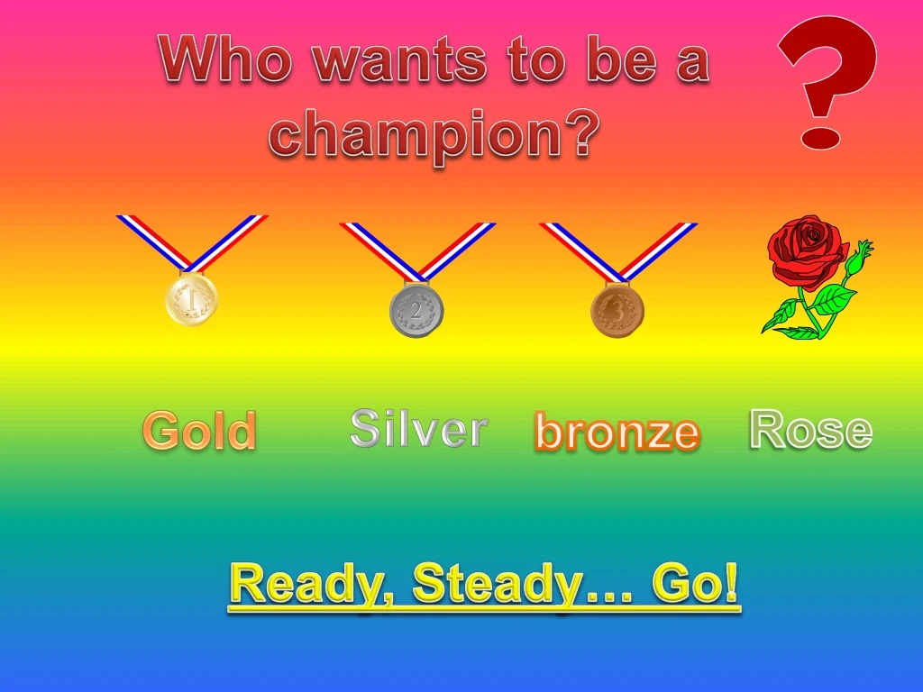 who wants to be a champion