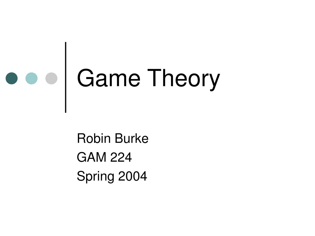 game theory