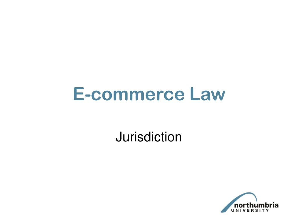 e commerce law