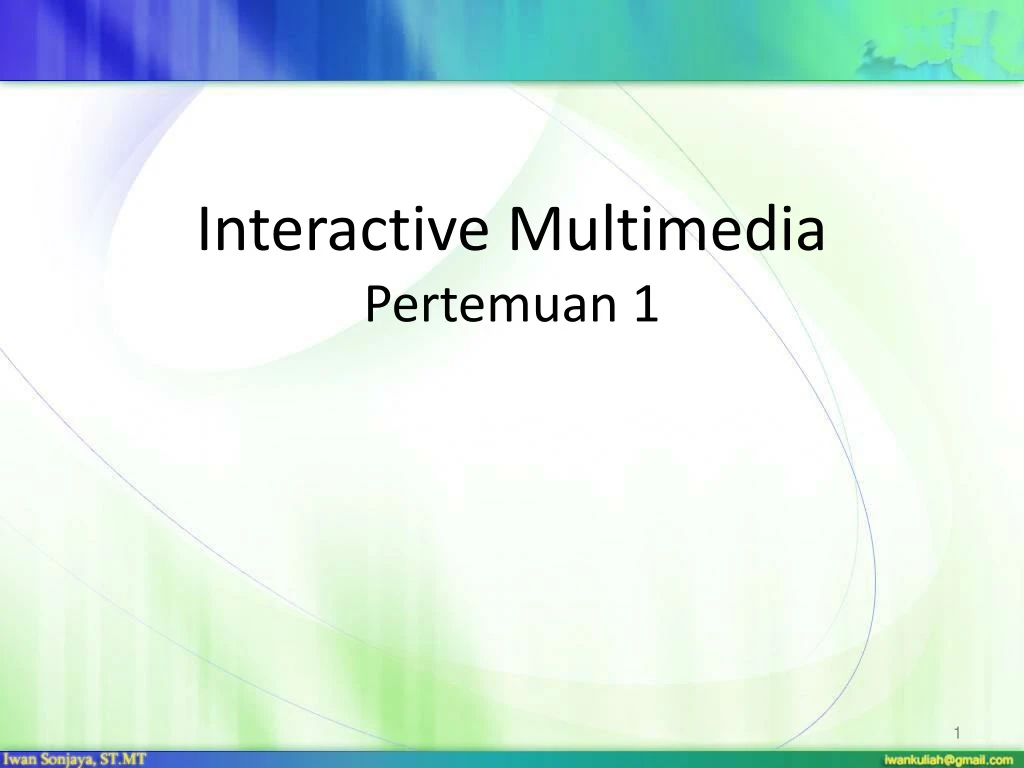 interactive multimedia pertemuan 1