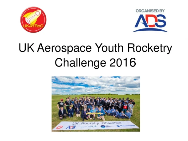 UK Aerospace Youth Rocketry Challenge 20 16
