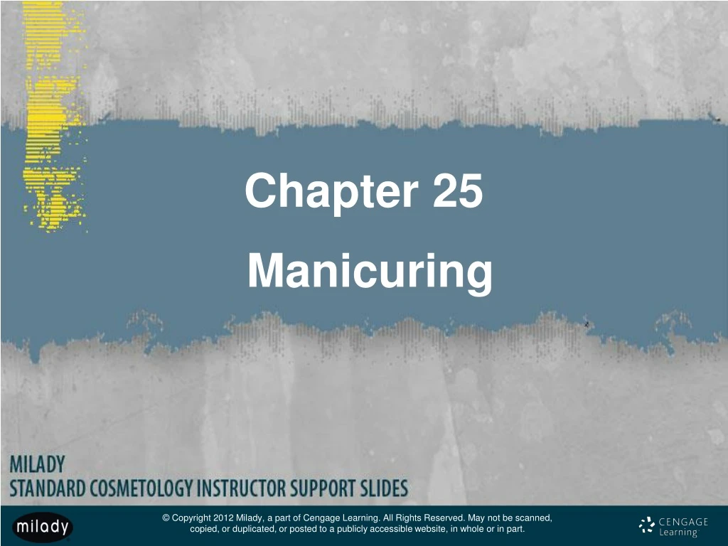 chapter 25 manicuring