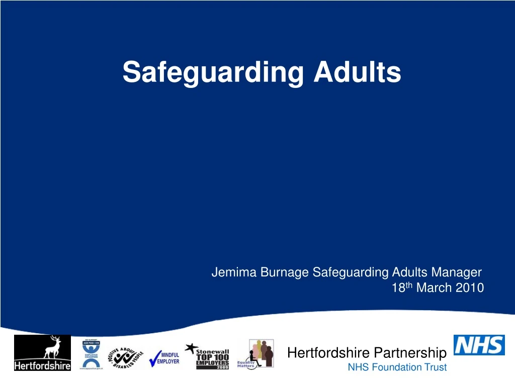 safeguarding adults