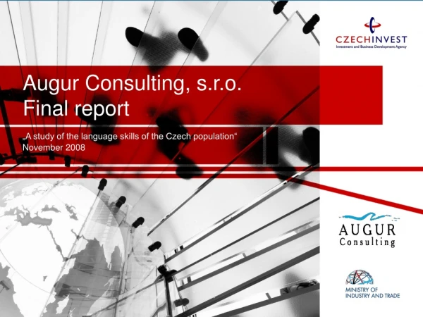Augur Consulting, s.r.o. Final report
