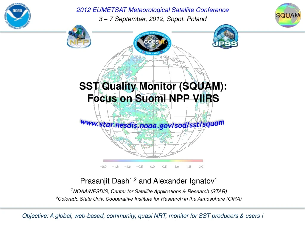 sst quality monitor squam focus on suomi npp viirs