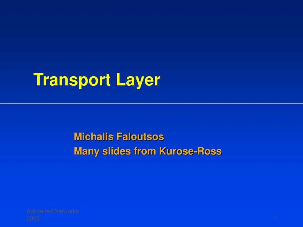 transport layer