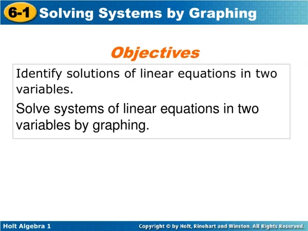 Identify solutions of linear equations in two variables.