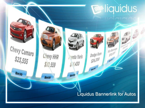 Liquidus Bannerlink for Autos
