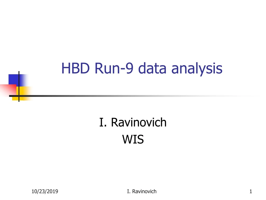 hbd run 9 data analysis