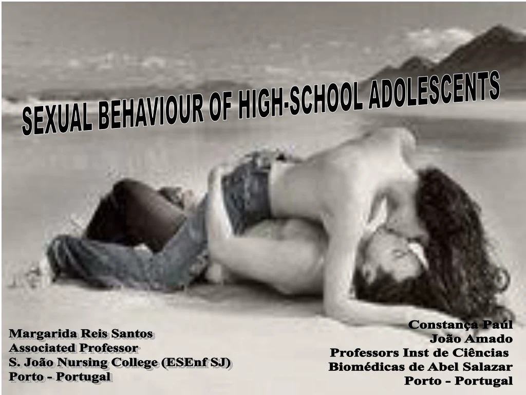sexual behaviour of high school adolescents