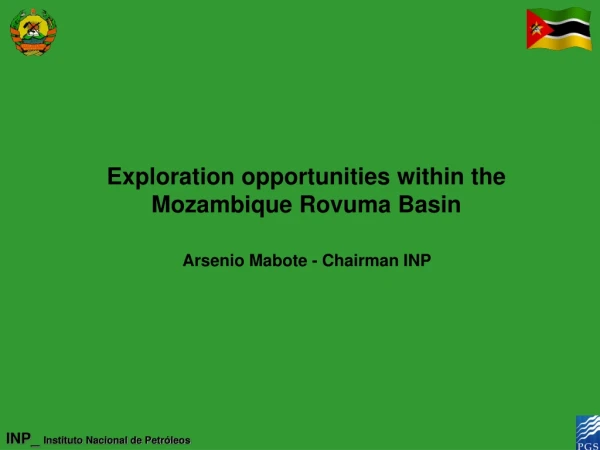Exploration opportunities within the Mozambique Rovuma Basin