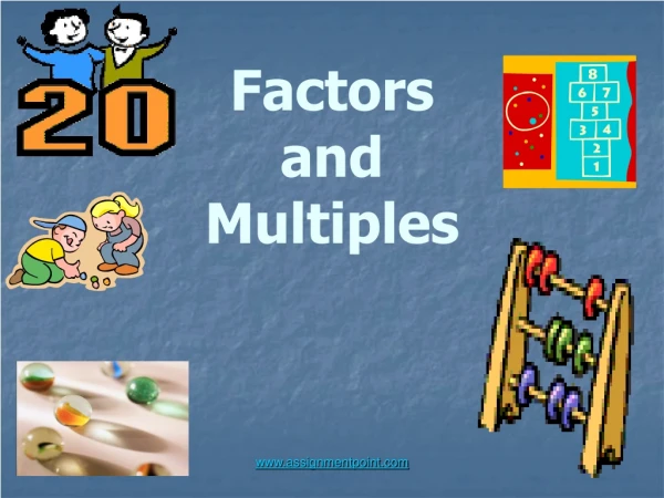 Factors and Multiples